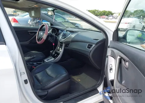 2013 Hyundai Elantra Limited z USA, uszkodzony, nr VIN 5NPDH4AE5DH159407